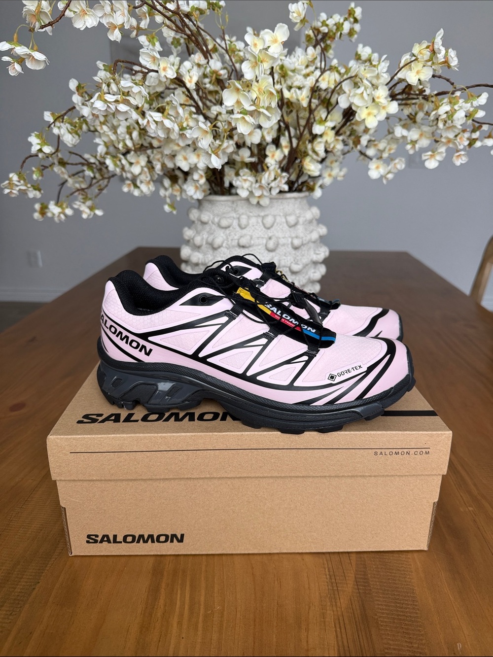 Salomon XT-6 GTX Black/Icy Pink/Dawn